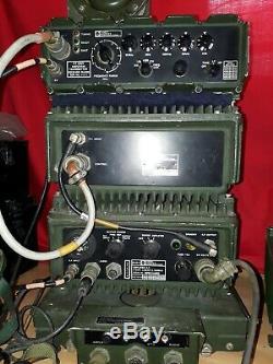 Clansman Army Radio Prc 320/2 Transceiver U/l Sideband, Auto Atu, Amplifier 100w