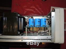 Collins 30L1 HF amplifier ham amateur radio 811A linear round emblem bad relay