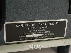 Collins 30L-1 Round Emblem Ham Radio Amplifier with Vintage 811A Tubes (SN 25106)