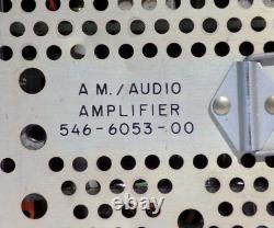 Collins 618T HF Radio AM. / Audio Amplifier 546-6053-00 (Parts Only) Collins 618T HF Radio AM. / Audio Amplifier 546-6053-00 (Parts Only)
