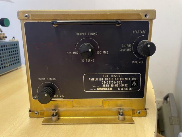 Cossor Cgr 1022 Amplifier Radio Frequency Uhf (3)