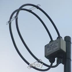 Cross Country Wireless HF Active Loop Antenna v4 with bias tee unit