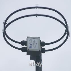 Cross Country Wireless HF Active Loop Antenna v4 with bias tee unit