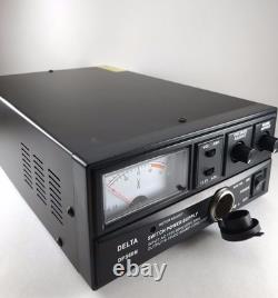DELTA DPS60M 60 Amp 12v AC/DC Power Supply with Volt Meter For Ham CB Radio