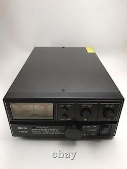 DELTA DPS60M 60 Amp 12v AC/DC Power Supply with Volt Meter For Ham CB Radio