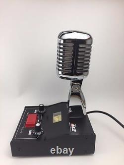 DELTA M2 AMPLIFIED DYNAMIC POWER BASE MICROPHONE 4 pin Cobra CB HAM LOUD MIC DELTA M2 AMPLIFIED DYNAMIC POWER BASE MICROPHONE 4 pin Cobra CB HAM LOUD MIC
