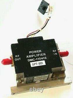 DMC 110416 12 13Ghz 20dBm MICROWAVE POWER AMPLIFIER fd1k19