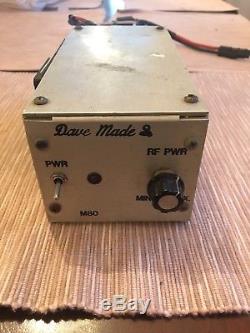 Dave Made Ham Radio Amplifier
