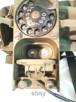 Denmark FT-58/2 / # T field telephone J5C 0728