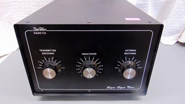 Dentron 160-10at 3k Super Super Tuner 3kw Antenna Tuner +built In Balun & Manual