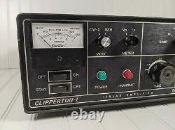 Dentron Clipperton-L 572B Tube Ham Radio Amplifier Untested Tubes in Tact