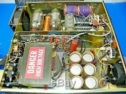 Dentron Clipperton L Linear Amplifier withOriginal Manual (4) Raytheon 572B Tubes