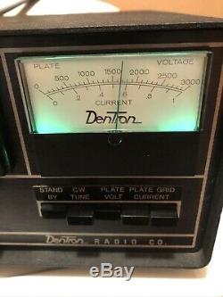 Dentron MLA-2500 Linear Amplifier ham tube radio amp 220V Nice Shape, Powers Up