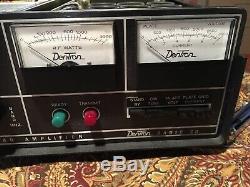 Dentron MLA-2500 Linear Amplifier ham tube radio amp 220V Nice Shape, Powers Up