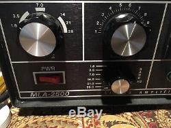 Dentron MLA-2500 Linear Amplifier ham tube radio amp 220V Nice Shape, Powers Up