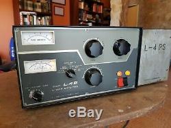 Drake L4B HF Linear Amplifier, L4PS Power Suply. Manuals. WORKING GOOD