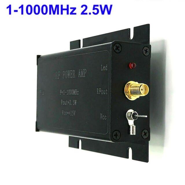 Durable Amplifier Rf Vhf Uhf 1-1000mhz Amp Accessories Black Broadband