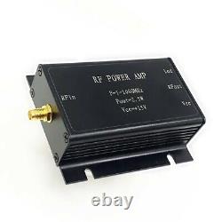 Durable Amplifier VHF UHF 1-1000MHz 2.5W HF AMP Accessories Black Broadband