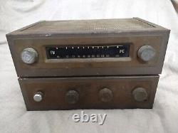 EICO HF-12 Mono Amplifier & EICO HFT-90 Tuner STRICTLY for Parts or Restore