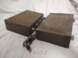 EICO HF-12 Mono Amplifier & EICO HFT-90 Tuner STRICTLY for Parts or Restore