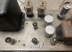 EICO HF-20 MONO VINTAGE RARE TUBE AMPLIFIER Working Unit! Please Read