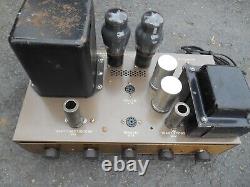 EICO HF 20 mono tube amp HF20 tube amplifier