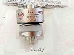 EIMAC 4CX350A JAN-8321 4CX-350A USED 2 pcs. Valve Tube