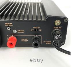 ESTATE ALINCO DM-330MVT 12V DC Switching Power Supply 32A