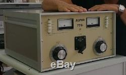 ETO ALPHA 77SX Linear Power Amplifier, 4KW OUTPUT+, MINT