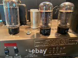 Eico HF-20 HF20 Integrated Tube Amp Amplifier withmanual Tested Working withvideo