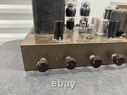 Eico HF 20 Mono Amplifier with No Cage Cover UNTESTED