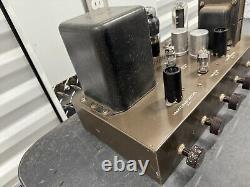 Eico HF 20 Mono Amplifier with No Cage Cover UNTESTED