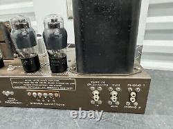 Eico HF 20 Mono Amplifier with No Cage Cover UNTESTED