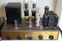 Eico HF-20 Tube Amplifier Cleaned & Tested Listing is for ONE Unit