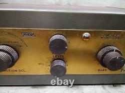 Eico HF-81 High Fidelity Integrated Amplifier Powers On PLEASE READ