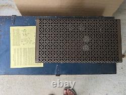 Eico Model HF 20 Amplifier with Dark Cage Cover Manual