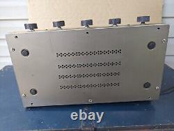 Eico Model HF 20 Amplifier with Dark Cage Cover Manual