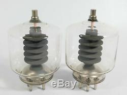 Eimac 3-500Z Vintage 1968 Ham Radio Amplifier Tube Pair (tested good)