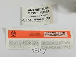 Eimac 3-500Z Vintage NOS Ham Radio Amplifier Tube (full output, 8243 date code)