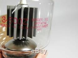 Eimac 3-500Z Vintage NOS Ham Radio Amplifier Tube (full output, 8243 date code)