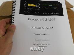 Elecraft KPA-500 Ham Radio Amplifier (new in factory sealed box)