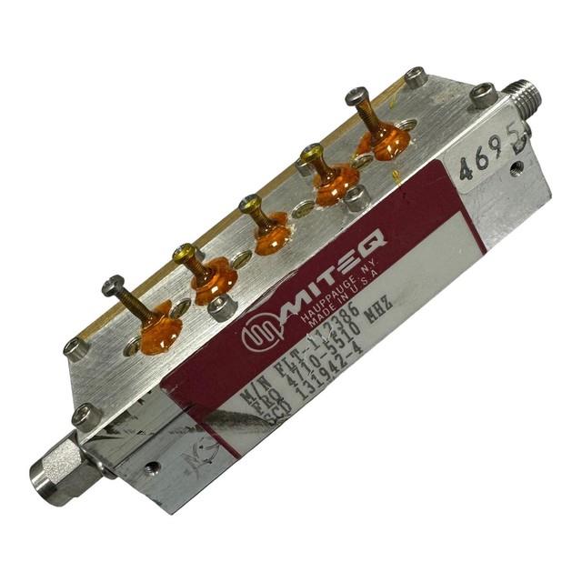 Flt-11236 Miteq Bandpass Filter Bpf Sma(m) 4710-5510mhz