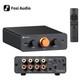 Fosi Audio P4 Mini Preamplifier With3 Inputs Gain Adjustable Bass & Treble Control