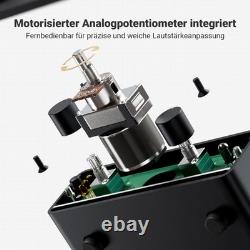 Fosi Audio P4 Mini Preamplifier With3 Inputs Gain Adjustable Bass & Treble Control