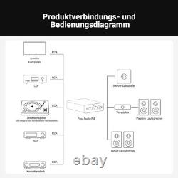 Fosi Audio P4 Mini Preamplifier With3 Inputs Gain Adjustable Bass & Treble Control Fosi Audio P4 Mini Preamplifier With3 Inputs Gain Adjustable Bass & Treble Control