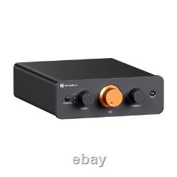Fosi Audio P4 Mini Preamplifier With3 Inputs Gain Adjustable Bass & Treble Control