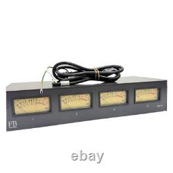 FourBit MM-124 4-Channel VU Meter Unit -USED Working