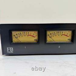 FourBit MM-124 4-Channel VU Meter Unit -USED Working