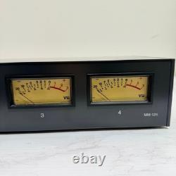 FourBit MM-124 4-Channel VU Meter Unit -USED Working