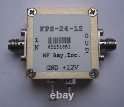 Frequency Divider 0.1-12.0GHz Divide by 24, FPS-24-12, New, SMA